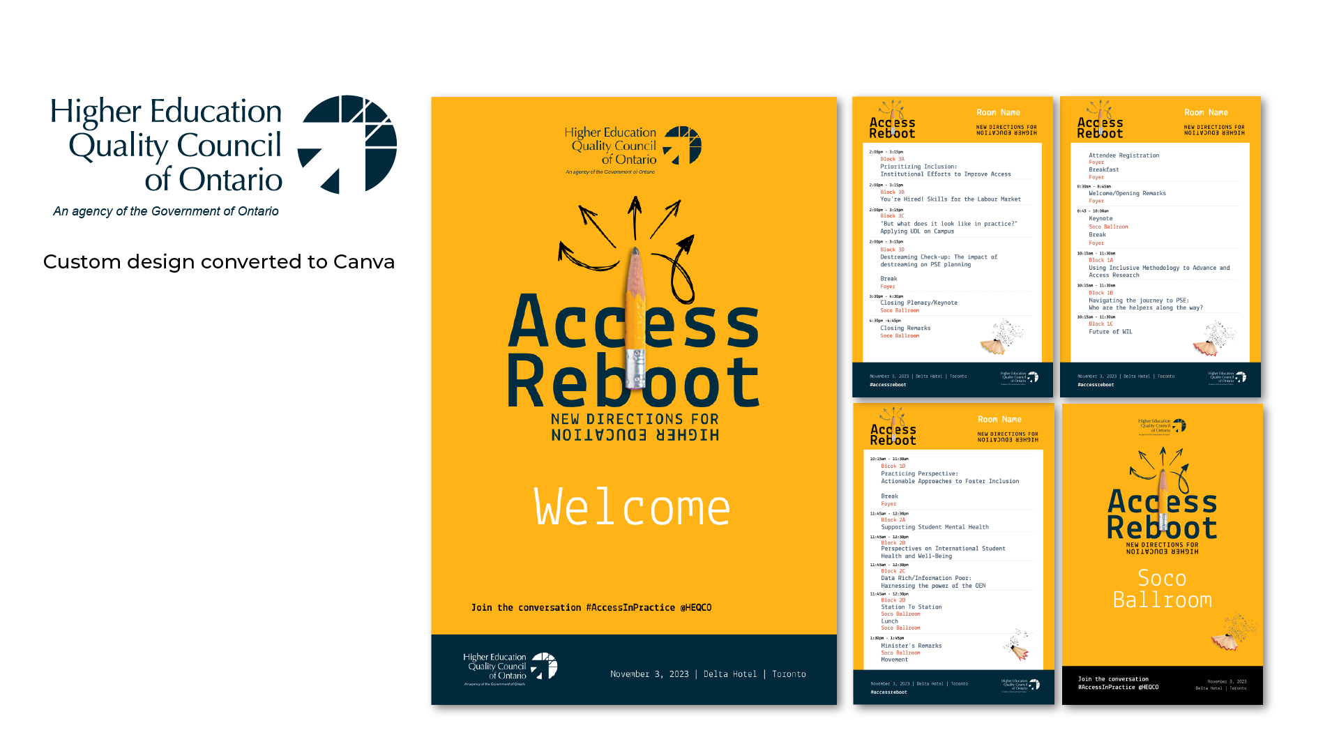 Access Reboot Canva templates for print and web